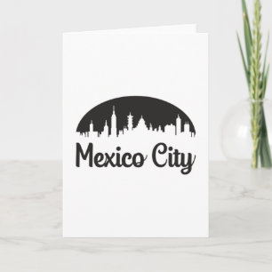 Stadtbild von Mexico City Skylines-Trip Lustige Ge Karte