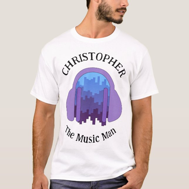 Stadtblast: Hommage an den T - Shirt der Musik (Vorderseite)