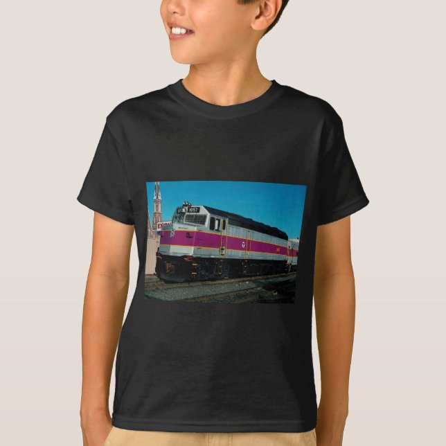 Stadtboston-Durchfahrt-Berechtigung, FP-40 T-Shirt (Vorderseite)