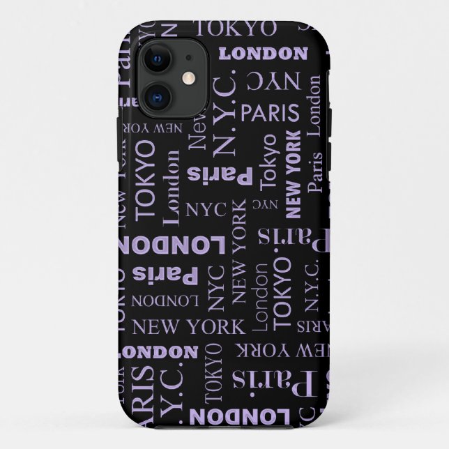 Städte cooler iPhone 5 Fall Case-Mate iPhone Hülle (Rückseite)
