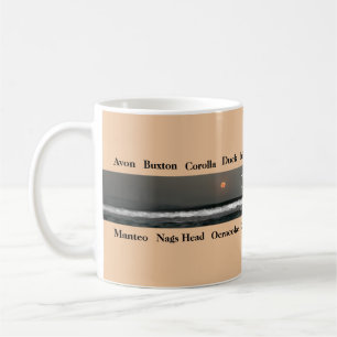 Städte der Außenbanken Kaffeetasse