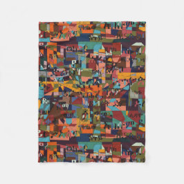 Städte in Äthiopien Fleecedecke