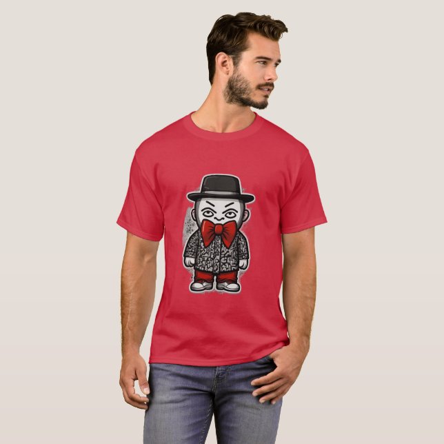 "Städteassistent: Streetwear Logo Magic" T-Shirt (Vorne ganz)