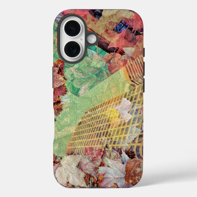 Städtebau Abstrakt iPhone 16 Hülle (Rückseite)