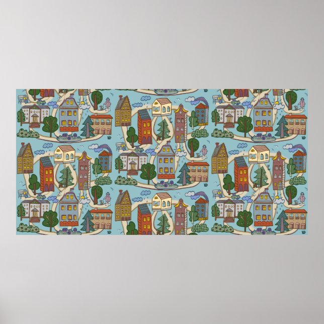 Städtebau Poster (Vorne)