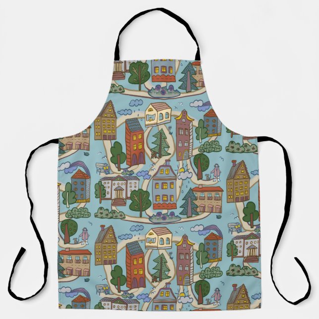 Städtebau  schürze (Vorderseite)