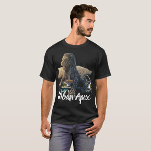 Städtebauliches Hochhaus Löwe Architektur-Shirt T-Shirt