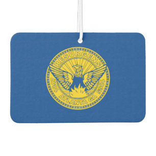Stadtflagge Atlanta Autolufterfrischer
