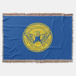 Stadtflagge Atlanta Decke