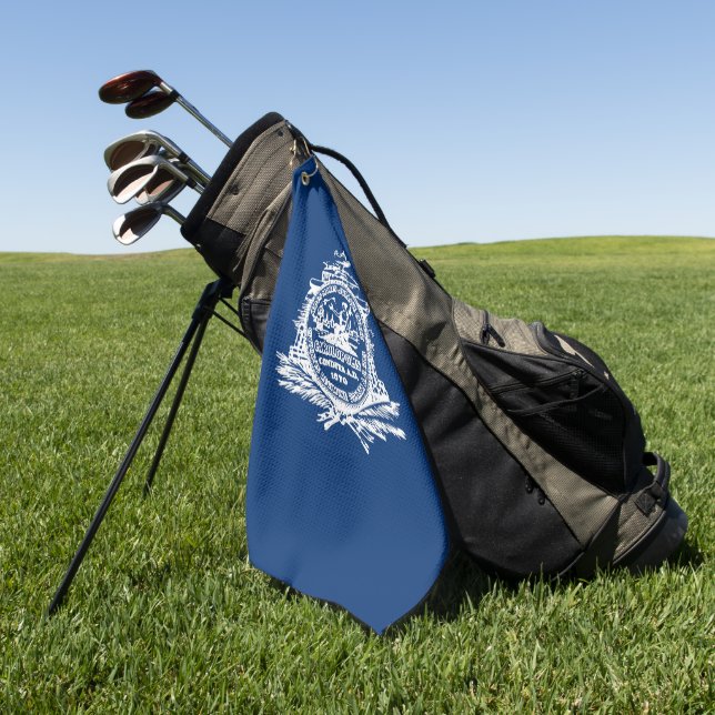 Stadtflagge Charleston (South Carolina) Golfhandtuch (Gras)