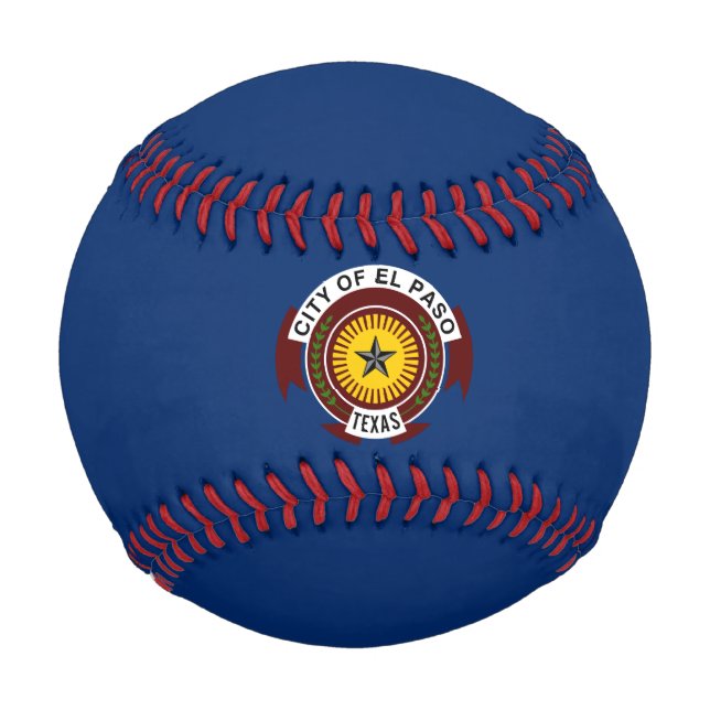 Stadtflagge El Paso (Texas) Baseball (Vorderseite)