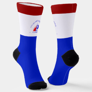 Stadtflagge Fort Lauderdale (Florida) Socken