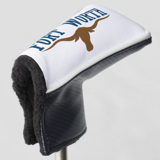 Stadtflagge Fort Worth Golf Headcover (3/4 Vorderseite)