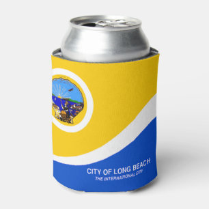 Stadtflagge Long Beach (Kalifornien) Dosenkühler