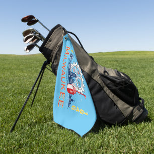 Stadtflagge Milwaukee (Wisconsin) Golfhandtuch