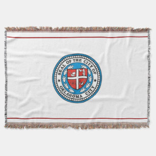 Stadtflagge Oklahoma Decke
