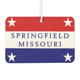 Stadtflagge Springfield (Missouri) Autolufterfrischer