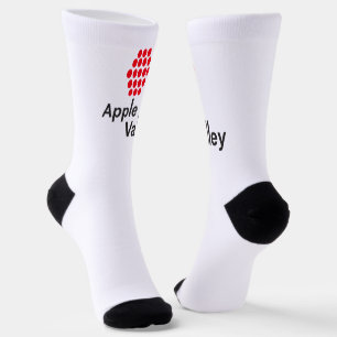 Stadtflagge von Apple Valley (Minnesota) Socken