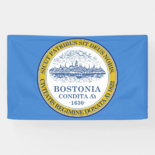 Stadtflagge von Boston (Massachusetts) Banner