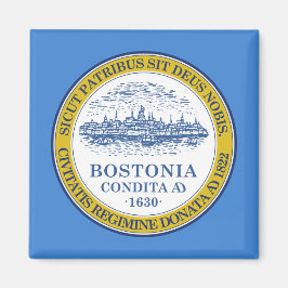 Stadtflagge von Boston (Massachusetts) Magnet
