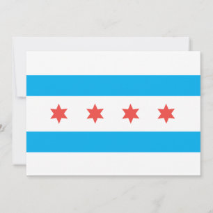 Stadtflagge von Chicago