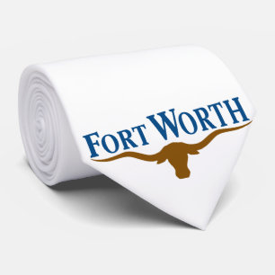 Stadtflagge von Fort Worth (Texas) Krawatte