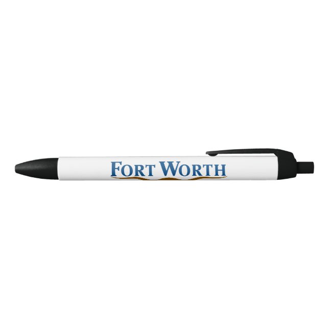 Stadtflagge von Fort Worth (Texas) Kugelschreiber (Oberseite)