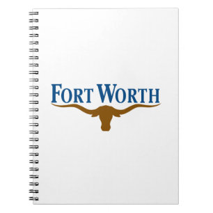 Stadtflagge von Fort Worth (Texas) Notizblock