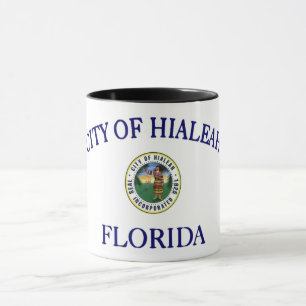 Stadtflagge von Hialeah Tasse