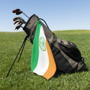 Stadtflagge von Miami (Florida) Golfhandtuch