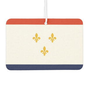 Stadtflagge von New Orleans Autolufterfrischer