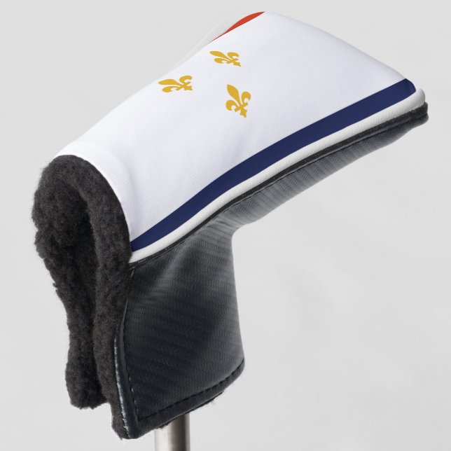 Stadtflagge von New Orleans Golf Headcover (3/4 Vorderseite)