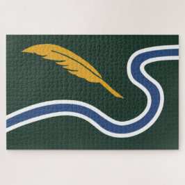 Stadtflagge von Northampton (Massachusetts, USA)