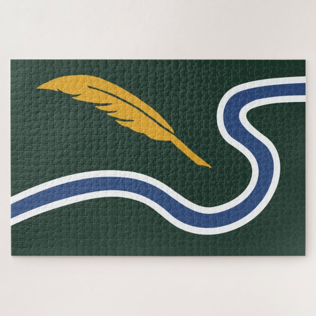 Stadtflagge von Northampton (Massachusetts, USA) (Horizontal)