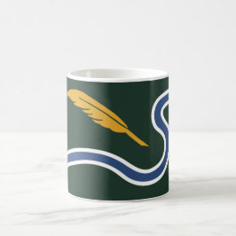 Stadtflagge von Northampton (Massachusetts, USA) Kaffeetasse