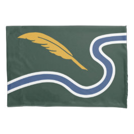 Stadtflagge von Northampton (Massachusetts, USA) Kissenbezug
