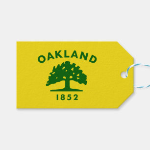 Stadtflagge von Oakland (Kalifornien) Geschenkanhänger