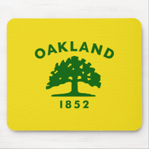 Stadtflagge von Oakland (Kalifornien) Mousepad