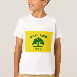 Stadtflagge von Oakland (Kalifornien) T-Shirt