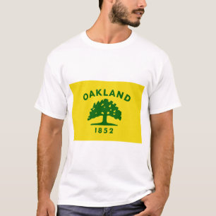 Stadtflagge von Oakland (Kalifornien) T-Shirt