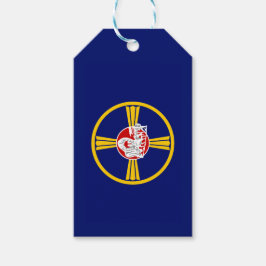 Stadtflagge von Omaha (Nebraska) Geschenkanhänger