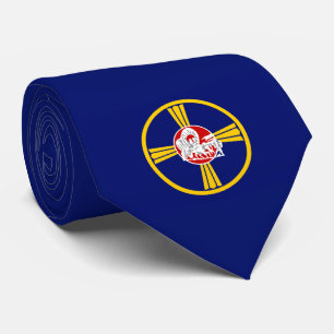 Stadtflagge von Omaha (Nebraska) Krawatte