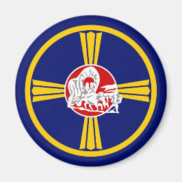 Stadtflagge von Omaha (Nebraska) Magnet