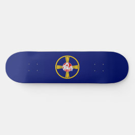 Stadtflagge von Omaha (Nebraska) Skateboard