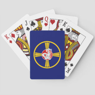 Stadtflagge von Omaha (Nebraska) Spielkarten