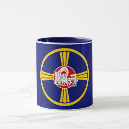 Stadtflagge von Omaha (Nebraska) Tasse
