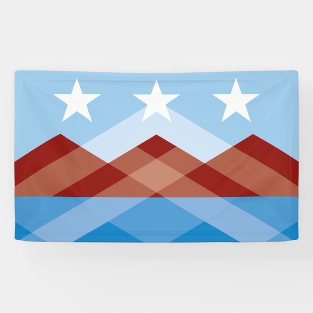 Stadtflagge von Peoria (Arizona) Banner (Horizontal)