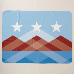 Stadtflagge von Peoria (Arizona) Sherpadecke