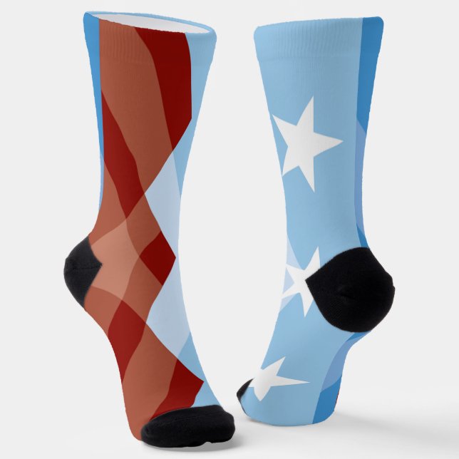 Stadtflagge von Peoria (Arizona) Socken (Gewinkelt)