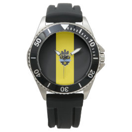 Stadtflagge von Pittsburgh (Pennsylvania) Armbanduhr